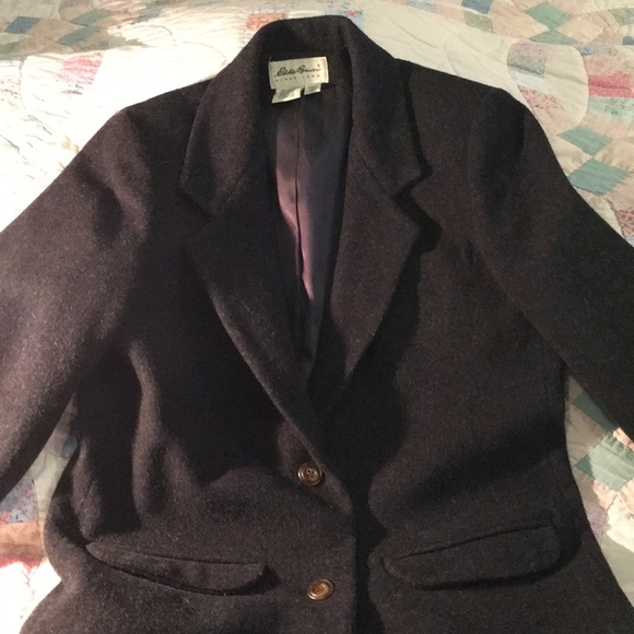 Eddie Bauer wool car coat - Picture 3 of 5